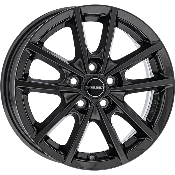 Borbet W anthracite glossy 6,00x15 5x100,00 ET43,00