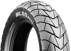 Bridgestone ML 50 130/70-10 52 J Front/Rear TL M/C