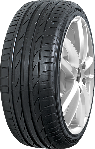 Bridgestone Potenza S001 225/45 R18 91 W RUN ON FLAT FR, *, Enliten