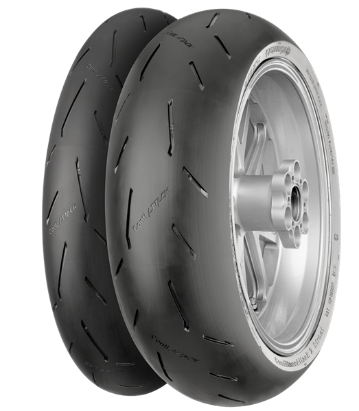 Continental ContiRaceAttack 2 Street 200/55ZR17 (78 W) Rear TL M/C