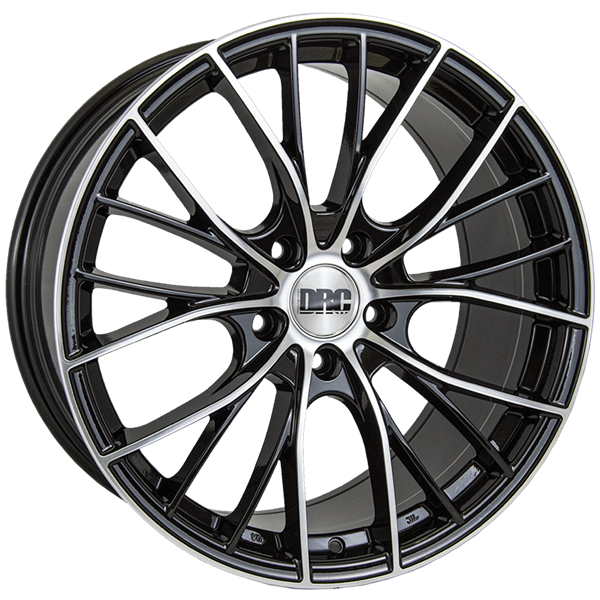 DRC DMM Black Polished 8,00x19 5x112,00 ET45,00