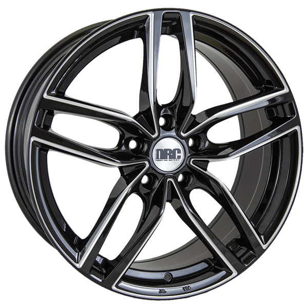 DRC DRS Black Polished 7,50x17 5x108,00 ET45,00