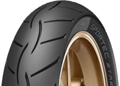 Metzeler Sportec Street 100/90-14 57 P Rear TL M/C reinf