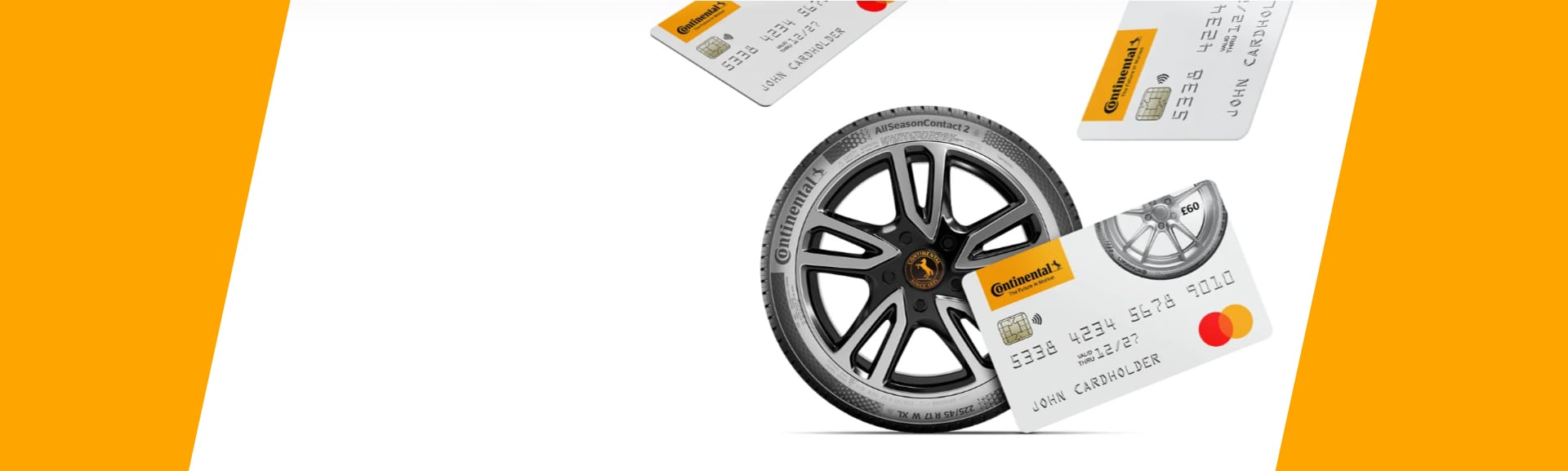 Receive up to £60 cashback when you purchase 2 or more eligible Continental tyres.