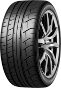 Close-up of the tread Dunlop Sp Maxx Gt600 255/40 R20 101 Y RUN ON FLAT XL, ZR