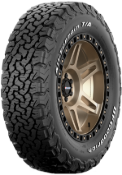 Close-up of the tread BFGoodrich All Terrain T/A KO2 225/70 R17 110/107 S RWL