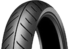 Close-up of the tread Dunlop D254 130/60 R19 61 H Front TL