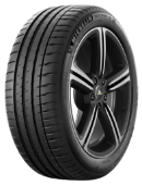 Close-up of the tread Michelin Pilot Sport 4 205/50 R17 93 Y XL, ZR