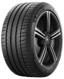 Close-up of the tread Michelin Pilot Sport 4 265/40 R18 101 Y XL, ZR