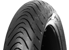 Close-up of the tread Metzeler Roadtec 01 110/80 R19 59 V Front TL M/C