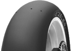 Close-up of the tread Metzeler Racetec RR SLICK 200/60 R17 Rear TL NHS K2 Medium