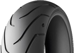 Close-up of the tread Michelin Scorcher 11 240/40 R18 79 V Rear TL M/C