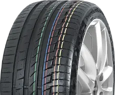 Close-up of the tread Continental PremiumContact 6