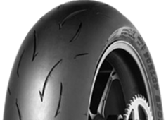 Close-up of the tread Dunlop Sportmax GP Racer D212 180/55ZR17 (73 W) Rear TL M Medium