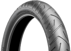 Close-up of the tread Bridgestone Battlax Adventure A41 90/90-21 54 V Front TL