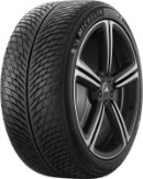 Close-up of the tread Michelin Pilot Alpin 5 265/40 R19 102 V XL, *