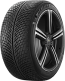 Close-up of the tread Michelin Pilot Alpin 5 285/40 R19 107 V XL, *