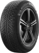 Close-up of the tread Michelin Pilot Alpin 5 245/55 R17 102 V