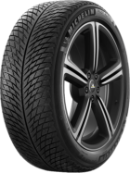 Close-up of the tread Michelin Pilot Alpin 5 245/45 R19 102 V XL