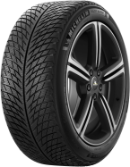 Close-up of the tread Michelin Pilot Alpin 5 245/45 R17 99 H XL, MO