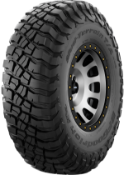 Close-up of the tread BFGoodrich Mud Terrain T/A KM3 33x10.50 R15 114 Q POR
