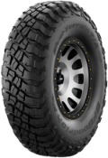 Close-up of the tread BFGoodrich Mud Terrain T/A KM3 255/85 R16 119/116 Q POR, RBL