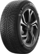 Close-up of the tread Michelin Pilot Alpin 5 SUV 255/55 R18 109 V XL