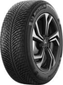 Close-up of the tread Michelin Pilot Alpin 5 SUV 265/55 R19 113 H XL