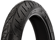 Close-up of the tread Bridgestone Battlax Sport Touring T31 110/80 R18 58 V Front TL