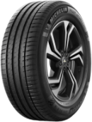 Close-up of the tread Michelin Pilot Sport 4 SUV 255/60 R18 112 W XL