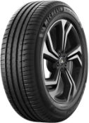 Close-up of the tread Michelin Pilot Sport 4 SUV 225/60 R18 100 V FSL