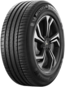 Close-up of the tread Michelin Pilot Sport 4 SUV 265/60 R18 110 V