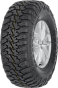 Close-up of the tread Nexen Roadian MTX RM7 265/70 R17 121/118 Q
