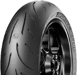 Close-up of the tread Metzeler Sportec M9 RR 150/60ZR17 66 W Rear TL M/C