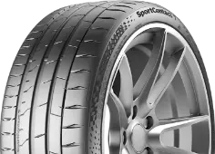 Close-up of the tread Continental SportContact 7