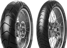 Close-up of the tread Metzeler Tourance Next 2 90/90V21 (54 V) Front TL M/C