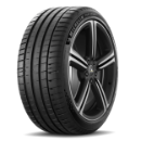 Close-up of the tread Michelin Pilot Sport 5 245/40 R18 97 Y XL, ZR