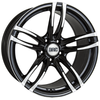 DRC DMF Black Polished 9,00x18 5x120,00 ET40,00