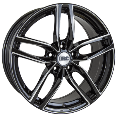 DRC DRS Black Polished 7,50x17 5x112,00 ET45,00
