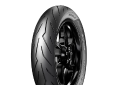 Close-up of the tread Pirelli Diablo Rosso Sport 140/70-17 66 S Rear TL M/C