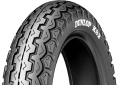 Close-up of the tread Dunlop K82 3.25-18 52 S Front/Rear TT