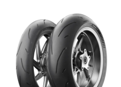 Close-up of the tread Michelin Power GP2 200/55ZR17 78 W Rear TL