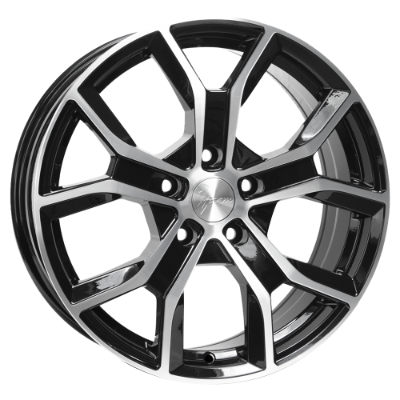 1Form Edition.7 (EDT.7) Black Polished 8,00x18 5x120,00 ET45,00