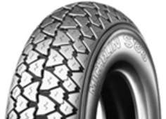 Close-up of the tread Michelin S 83 3.00-10 42 J Front/Rear TL/TT