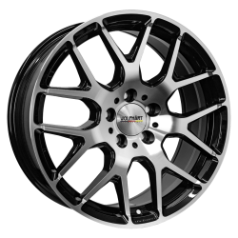 Wolfhart Flowformed Munich 3 Black Polished