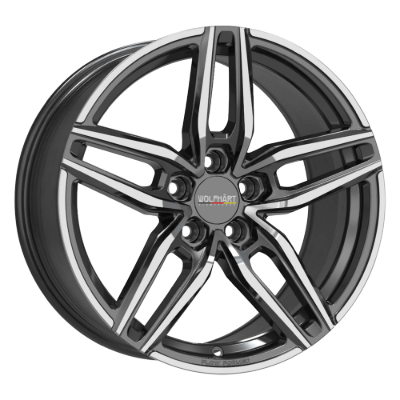 Wolfhart Flowformed Talon 2 Black Polished 8,50x18 5x112,00 ET42,00