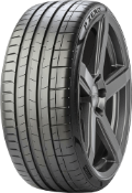 Close-up of the tread Pirelli P Zero (PZ4) 245/35 R21 96 Y XL, ZR, S.C.
