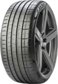 Close-up of the tread Pirelli P Zero (PZ4) 225/35 R20 90 Y XL, ZR, MC, PNCS, S.C.