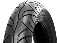Close-up of the tread Pirelli Sport Demon 120/70-16 57 P Front TL M/C