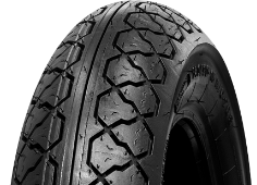 Close-up of the tread Metzeler Perfect ME 77 140/90-15 70 S Rear TT M/C